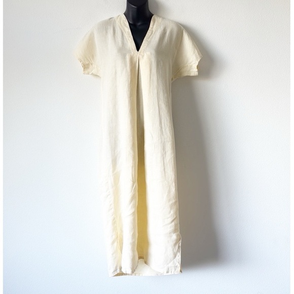 Lisa Marie Hernandez Linen Midi Dress - Picture 9 of 14